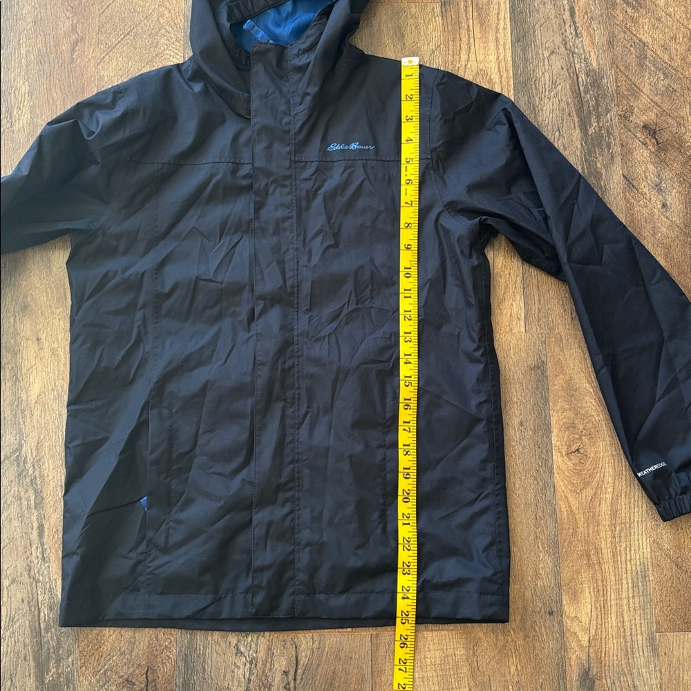 Eddie Bauer Kids Navy Blue Rain Jacket Windbreaker size XL 14 - Picture 8 of 8